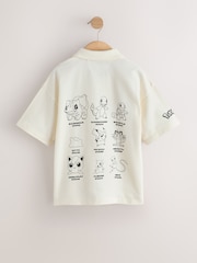 White Pokemon Textured Jersey Shirt (4-14yrs) - Image 7 of 9