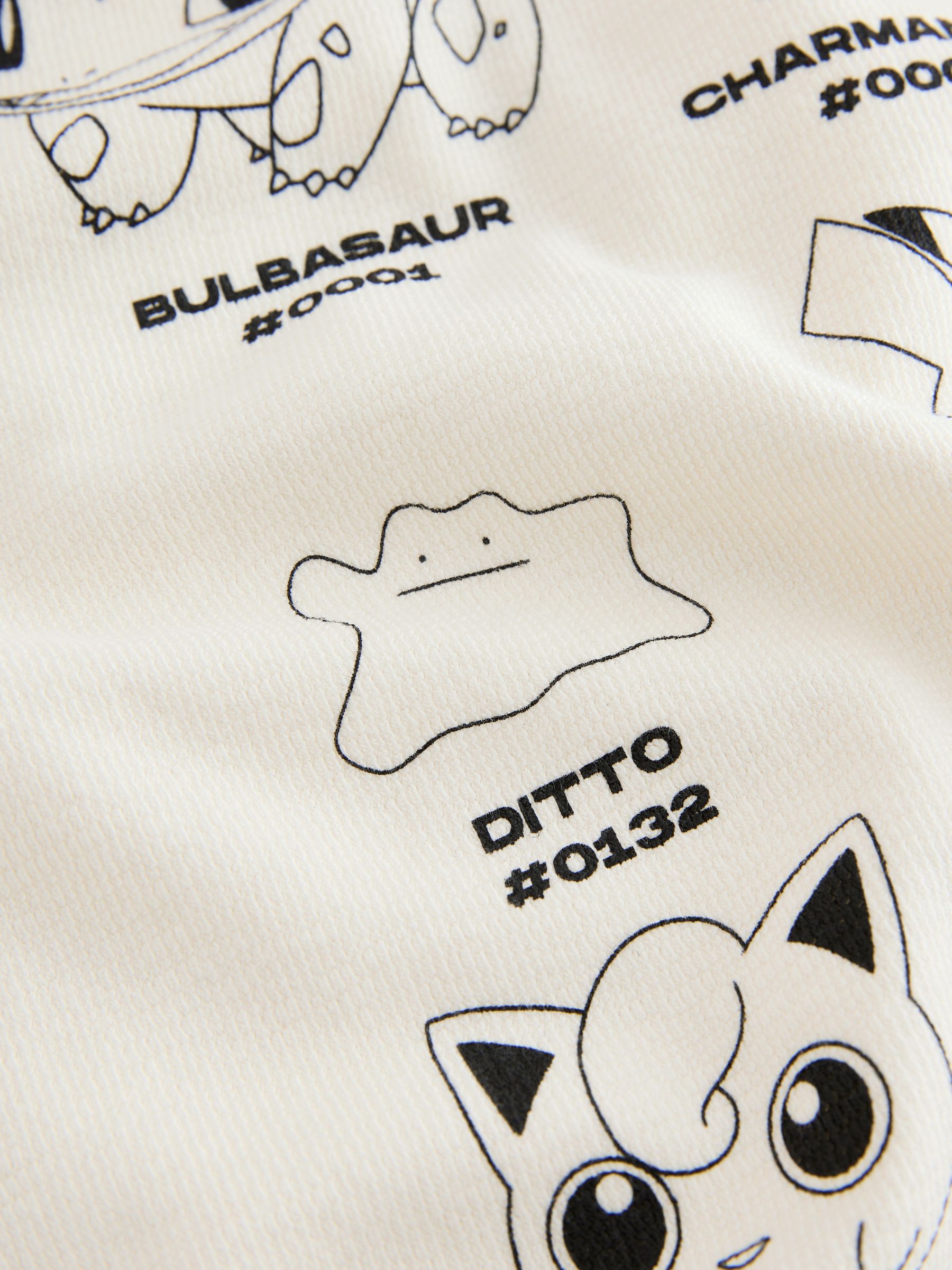 Buy White Pokemon Textured Jersey Shirt (4-14yrs) from Next USA