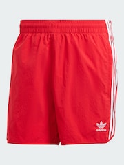 adidas Originals Red Adicolor Classics Sprinter Shorts - Image 5 of 5