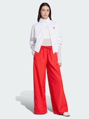 adidas Originals Red Adicolor Firebird Oversized Tracksuit Bottoms - Image 1 of 5