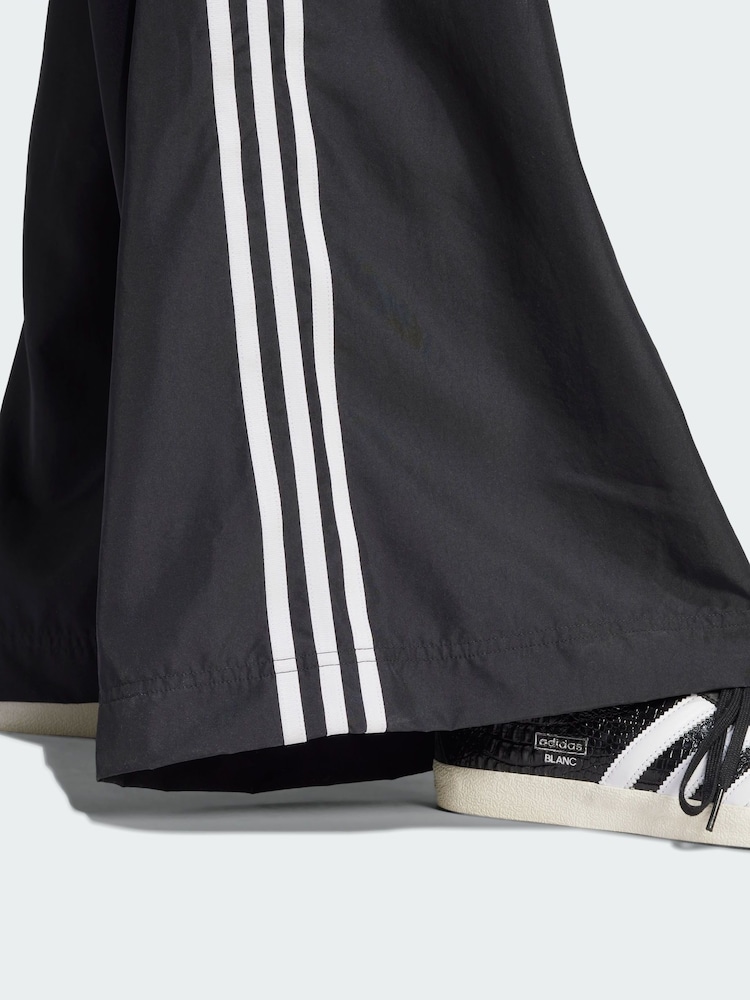 adidas Originals Black Adicolor Firebird Oversized Tracksuit Bottoms - Image 2 of 5
