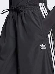 adidas Originals Black Adicolor Firebird Oversized Tracksuit Bottoms - Image 4 of 5