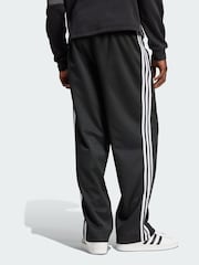 adidas Originals Black Adicolor Baggy Fit Firebird Track Joggers - Image 3 of 5