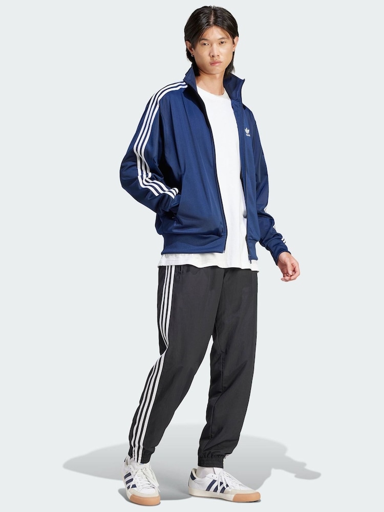adidas Originals Blue Adicolor Classics Firebird Track Top - Image 1 of 5 adidas Originals Blue Adicolor Classics Firebird Track Top - Image 1 of 5