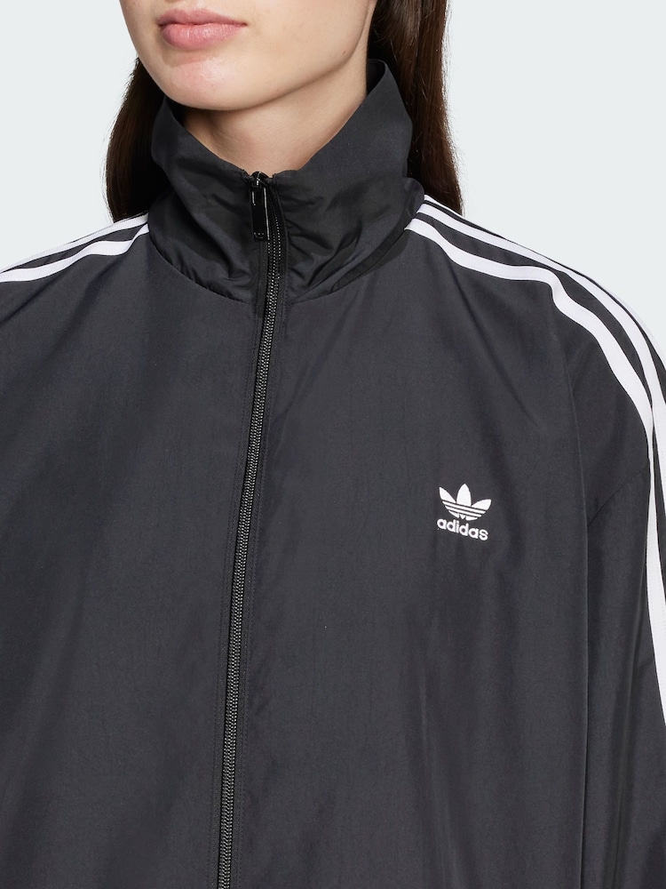 adidas gazelle silver green womens Adidas Womens Super Star Track Jacket - Black