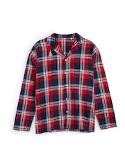 Personalised Mens Embroidered Christmas Tree Family Tartan Pyjamas by Stitch Style - Image 2 of 6