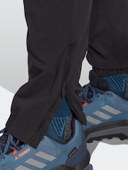 adidas Terrex Black Utilitas Hiking Zip Off Tracksuit Bottoms - Image 5 of 7