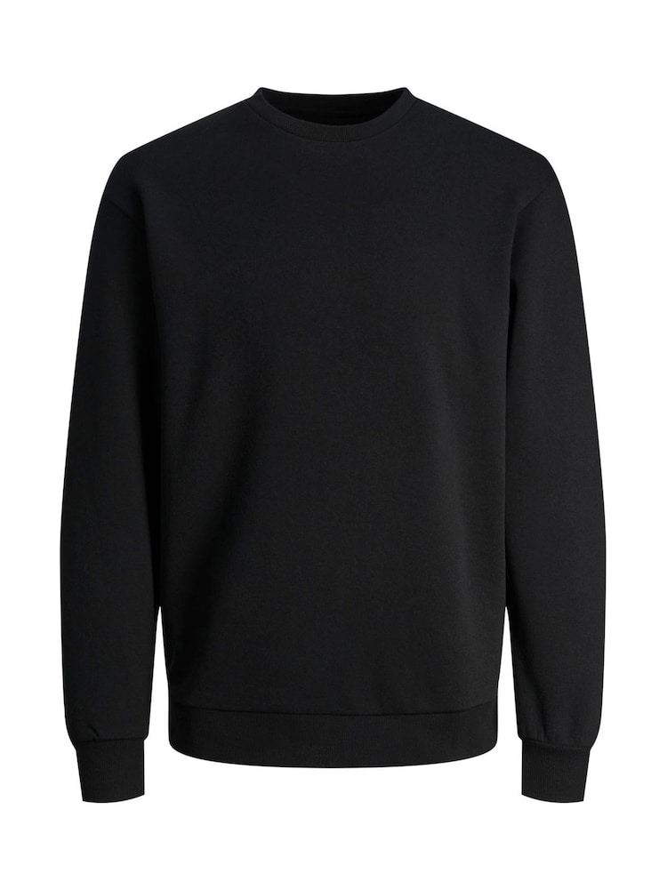 Buy JACK JONES Black Crew Neck Sweatshirt from Next Norway