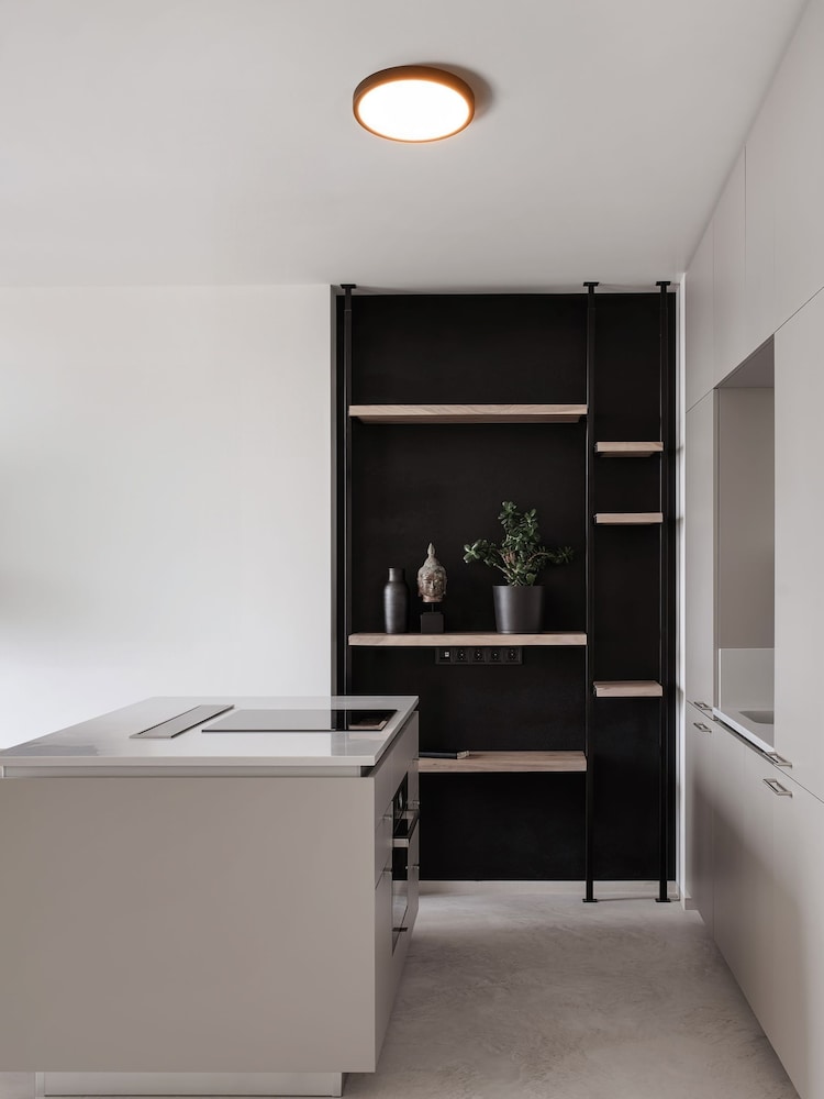 Eglo Black Fueva 6 LED Ceiling Light 27cm - Image 1 of 5