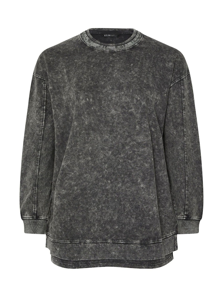 Yours Curve Grey 2 In 1 Jumper - Image 5 of 5