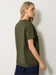 Long Tall Sally Green Oversized San Franciso T-Shirt - Image 3 of 5