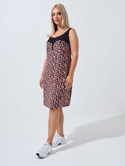 Vestido mini Yours Curve Limited Ditsy Contrast - Imagem 2 de 5