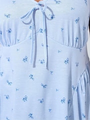 Top curto Yours Curve Limited com babados e detalhes da bainha - Imagem 4 de 5