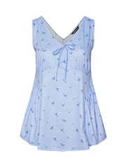 Top curto Yours Curve Limited com babados e detalhes da bainha - Imagem 5 de 5