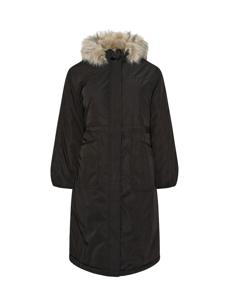 Yours Curve Longline Luxe Parka - Imagem 1 de 1