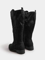 Yours Curve Kniehohe Stiefel in extraweiter Passform - Bild 4 von 5