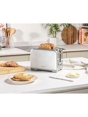 Salter Silver Aspen 2 Slice Toaster - Image 2 of 5