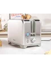 Salter Silver Aspen 2 Slice Toaster - Image 3 of 5