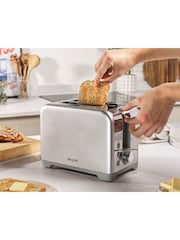 Salter Silver Aspen 2 Slice Toaster - Image 4 of 5