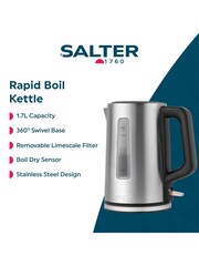 Salter Silver Rapid Boil Kettle - Image 6 of 6