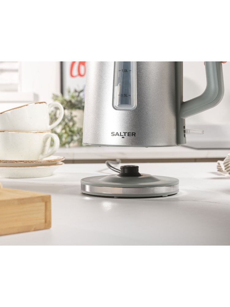 Salter Silver Aspen Rapid Boil Kettle - Image 2 of 6 Salter Silver Aspen Rapid Boil Kettle - Image 2 of 6