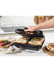 Salter Black 4 Slice Sandwich Maker - Image 2 of 4