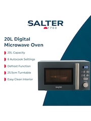 Salter Blue Marino 20L Digital Microwave - Image 9 of 9