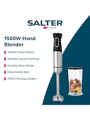 Salter Black 1500W Hand Blender - Image 4 of 7