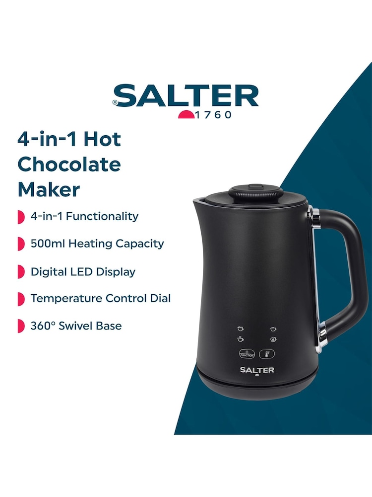 Salter Black Chocolatier Hot Chocolate Maker To Share - Image 6 of 6