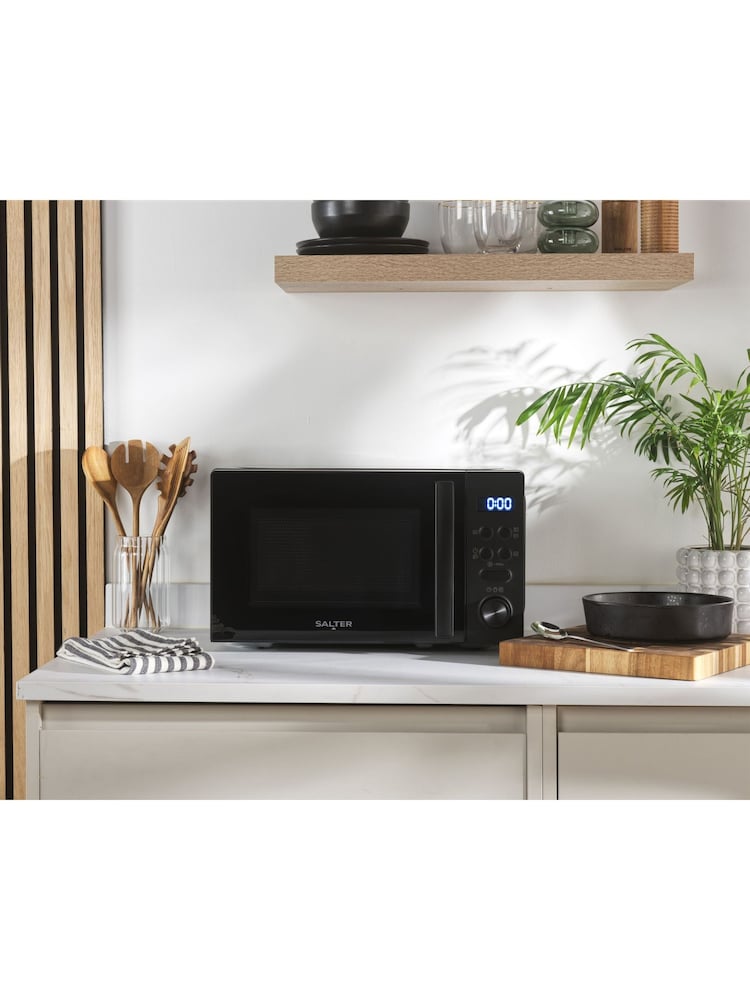 Salter Black Kuro 20L Digital Microwave - Image 1 of 6 Salter Black Kuro 20L Digital Microwave - Image 1 of 6