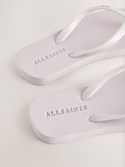 Różowy - smALLSAINTS Square Toe Flip Flops - Obraz 4 z 5