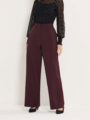 بنفسجي - بنطلون برجل واسعة من Long Tall Sally - صورة 2 من 5