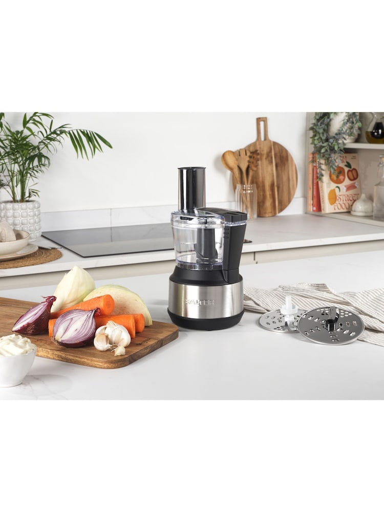 Salter Black 3-In-1 Food Processor - Image 1 of 6 Salter Black 3-In-1 Food Processor - Image 1 of 6