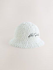 smALLSAINTS Effect Logo Bucket Hat - صورة 1 من 4