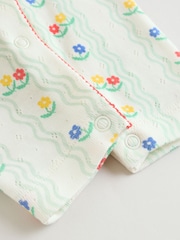 Red/White/Navy Baby Sleepsuits 3 Pack (0mths-3yrs) - Image 12 of 12