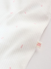 Pink Two Way Zip Baby Sleepsuits 3 Pack (0mths-3yrs) - Image 17 of 17