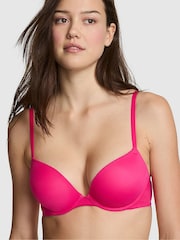 Victoria's Secret PINK Hot Stuff Pink Super Push Up Bra - Image 1 of 2