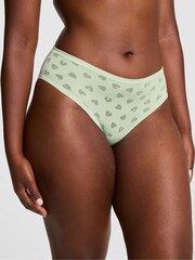 Victoria's Secret Pink Mint Green Cheeky Cotton Knickers - Image 1 of 2