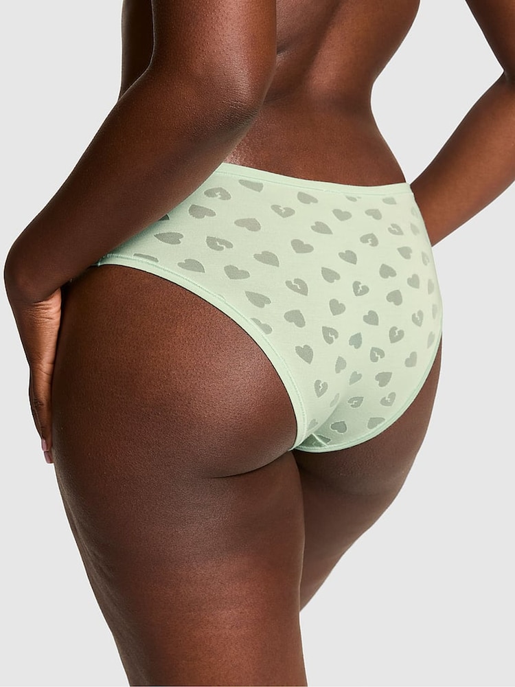 Victoria's Secret Pink Mint Green Cheeky Cotton Knickers - Image 2 of 2