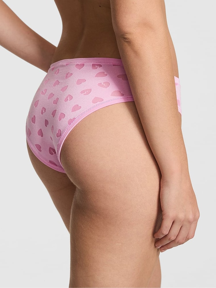 Victoria's Secret Pink Pink Lollipop Cheeky Cotton Knickers - Image 2 of 2