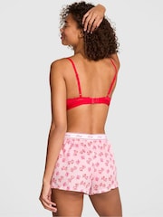 Victoria's Secret PINK Pink Tulip Heart Print Pyjama Bottoms - Image 2 of 3
