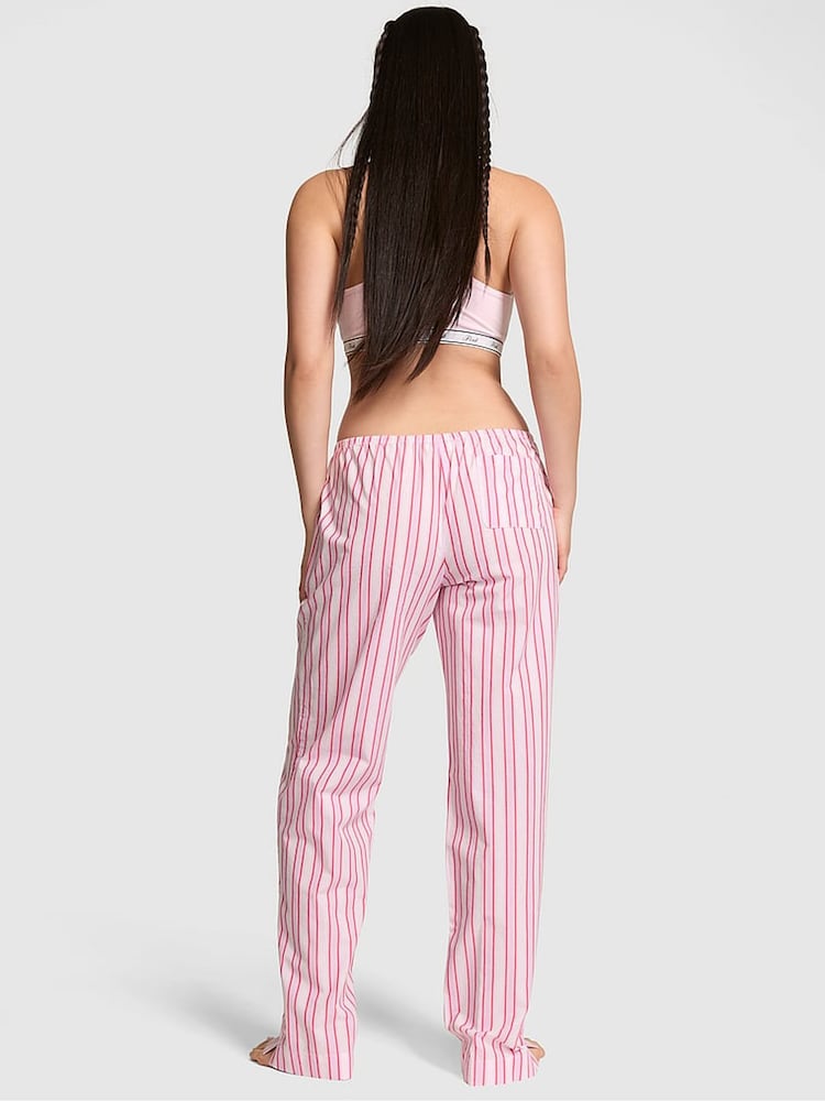 Victoria's Secret Pink Pink Tulip Stripe Long Pyjama Bottoms - Image 2 of 3
