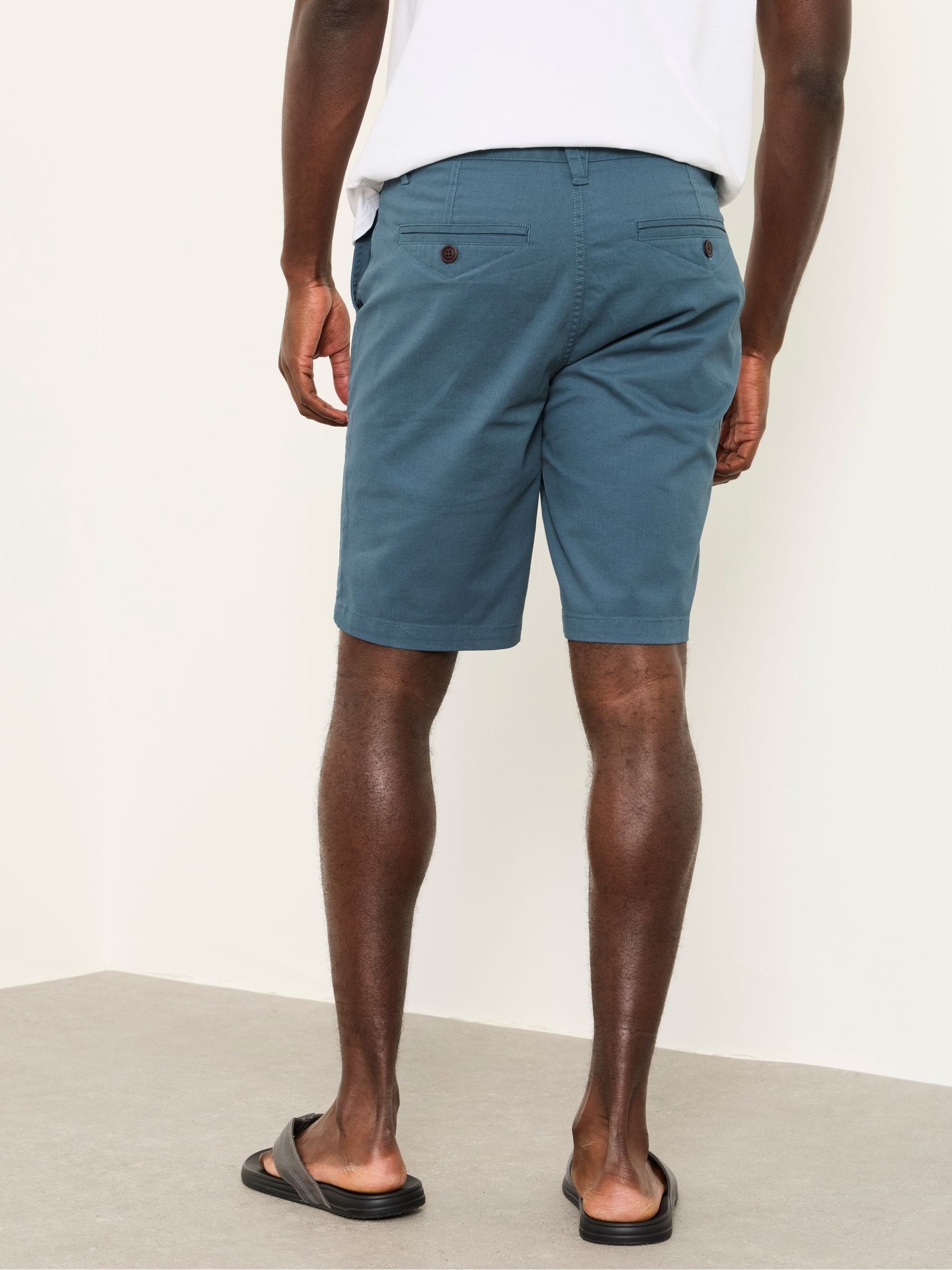 Buy FatFace Mawes Dark Teal Blue Chino Shorts from Next USA