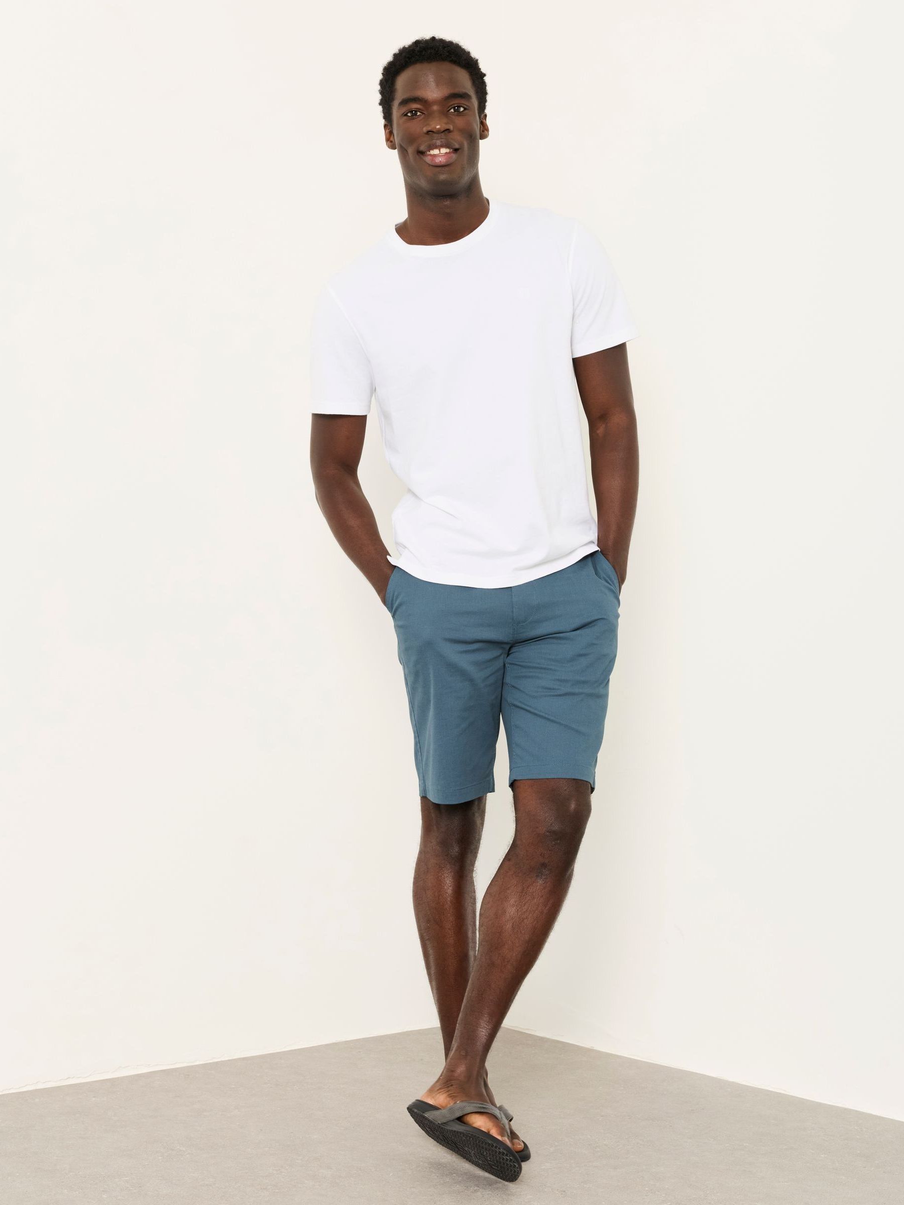Buy FatFace Mawes Dark Teal Blue Chino Shorts from Next USA