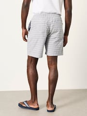 FatFace Ladram Blue Texture Stripe Shorts - Image 2 of 7