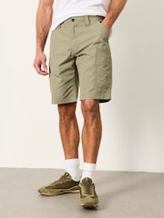FatFace Burley Green Haze Lightweight Cargo Shorts - Image 1 of 6
