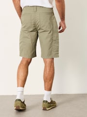 FatFace Burley Green Haze Lightweight Cargo Shorts - Image 2 of 6