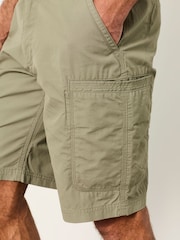 FatFace Burley Green Haze Lightweight Cargo Shorts - Image 4 of 6