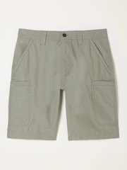 FatFace Burley Green Haze Lightweight Cargo Shorts - Image 6 of 6