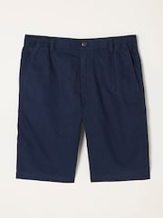 FatFace Salcombe Navy Linen Cotton Shorts - Image 6 of 6